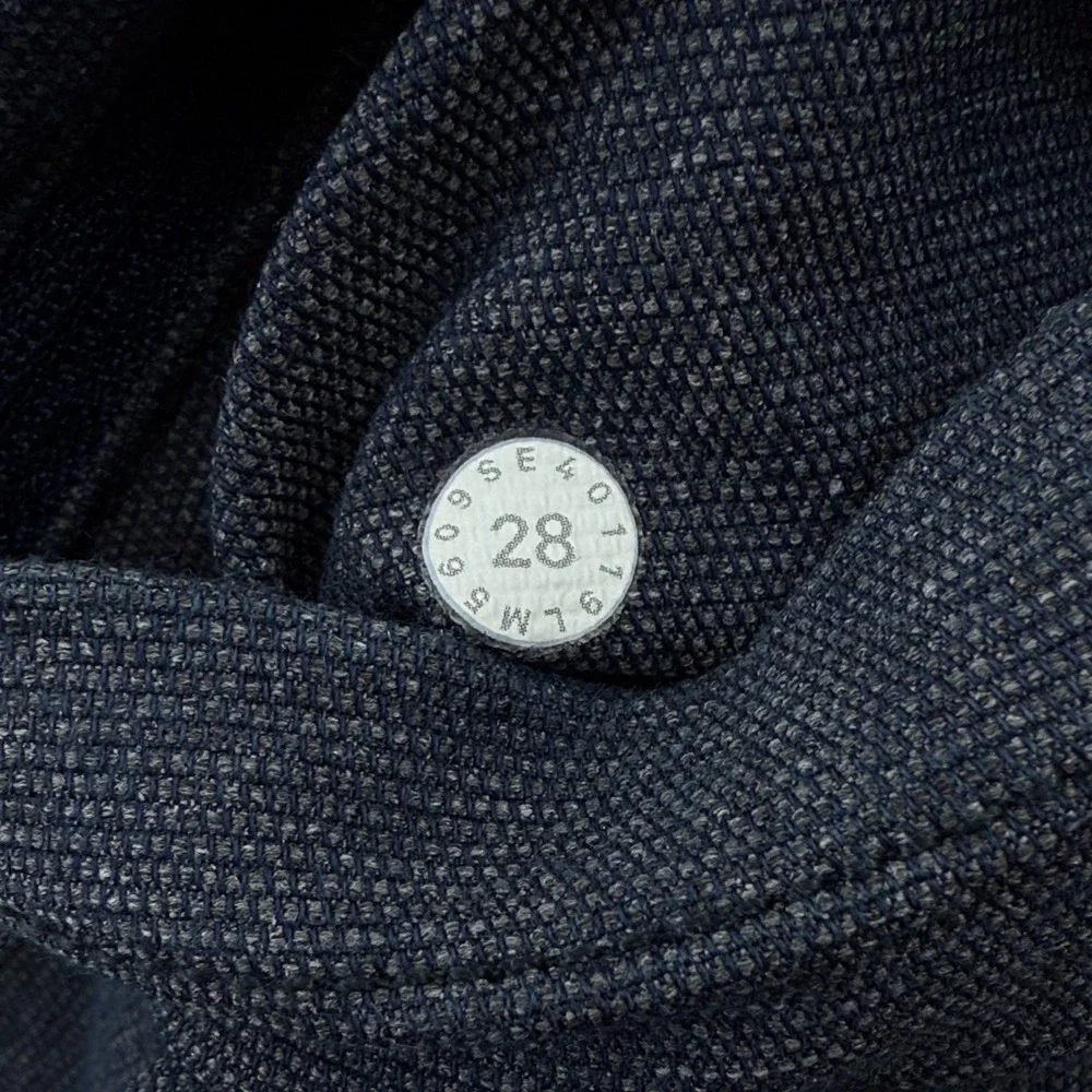 Lululemon Pants Men 28x31 Blue ABC Slim Fit Tech Canvas Zip Pocket Chino Trouser